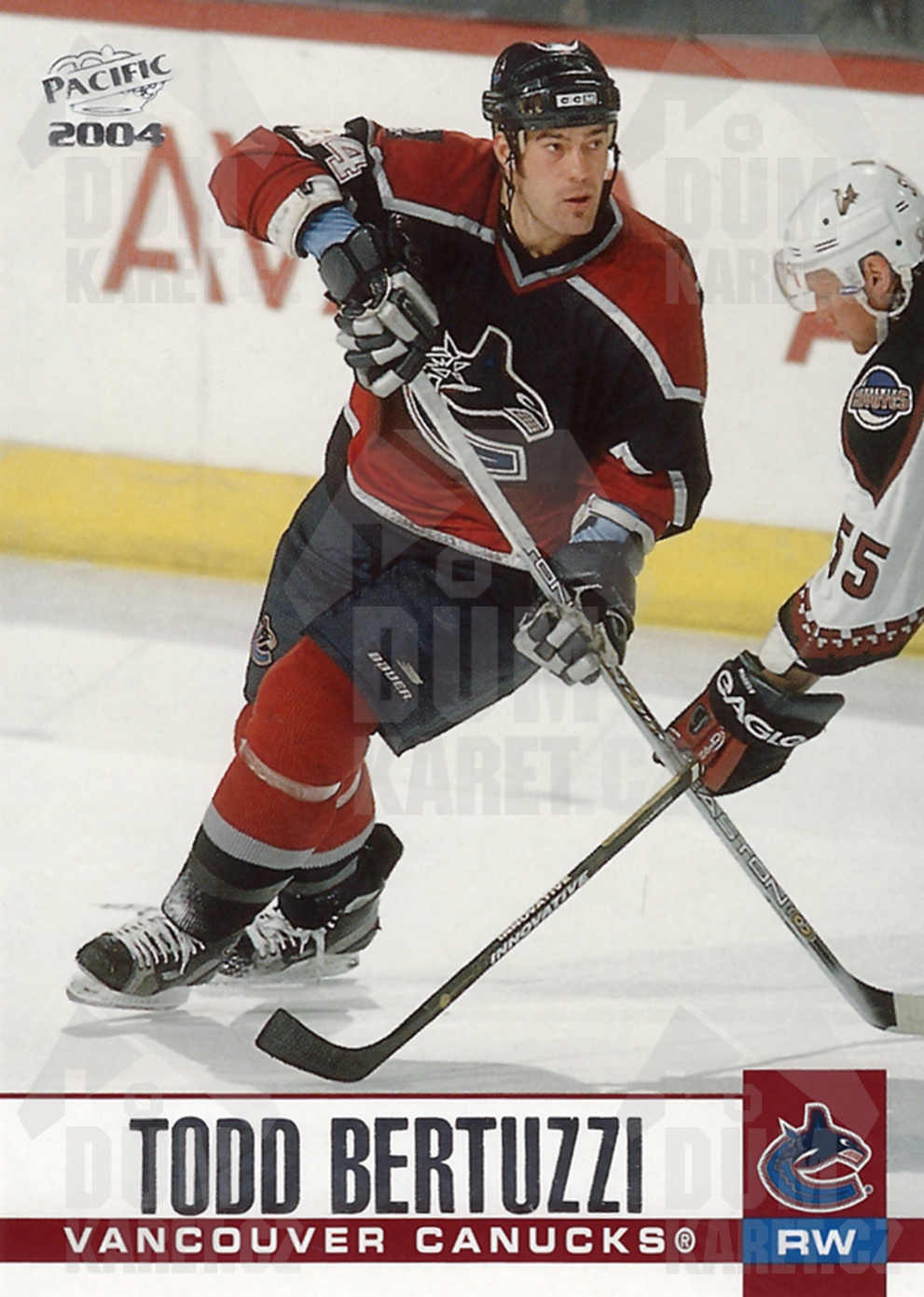 Todd Bertuzzi - 2003/04 Pacific Hockey - #327