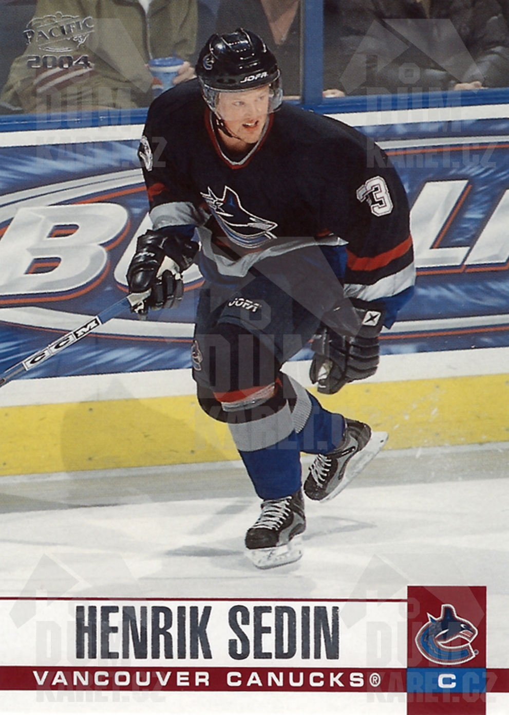 Henrik Sedin - 2003/04 Pacific Hockey - #336