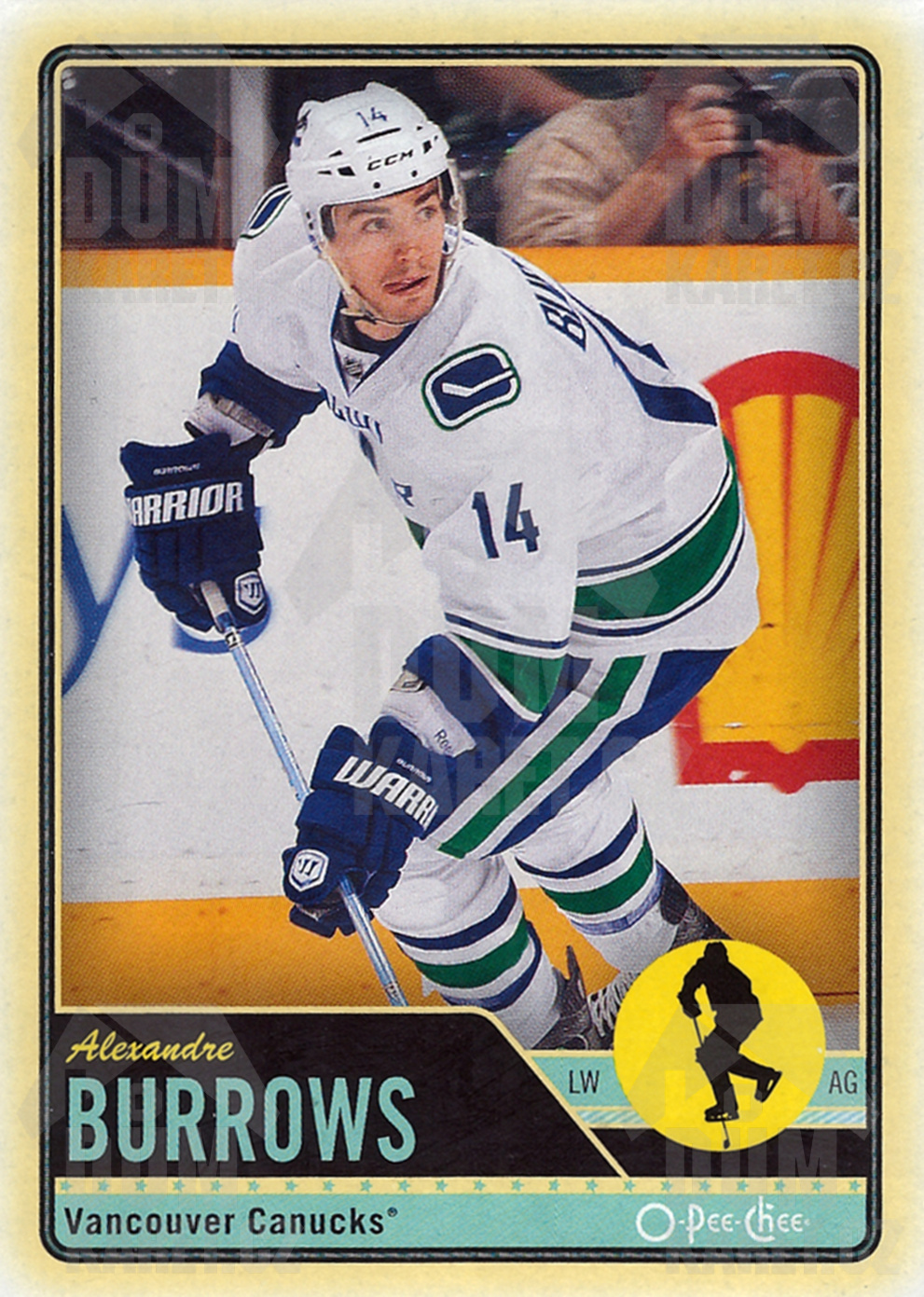 Alexandre Burrows - 2012/13 O-Pee-Chee Hockey - #25