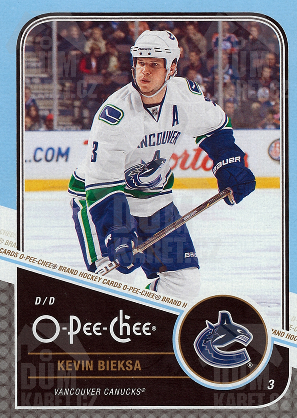 Kevin Bieksa - 2011/12 O-Pee-Chee Hockey - #78