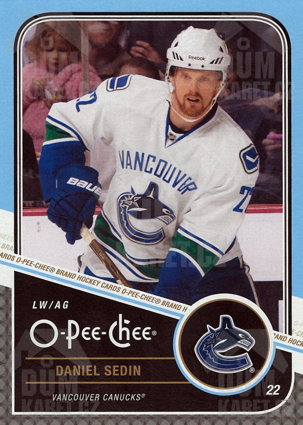 Daniel Sedin - 2011/12 O-Pee-Chee Hockey - #23