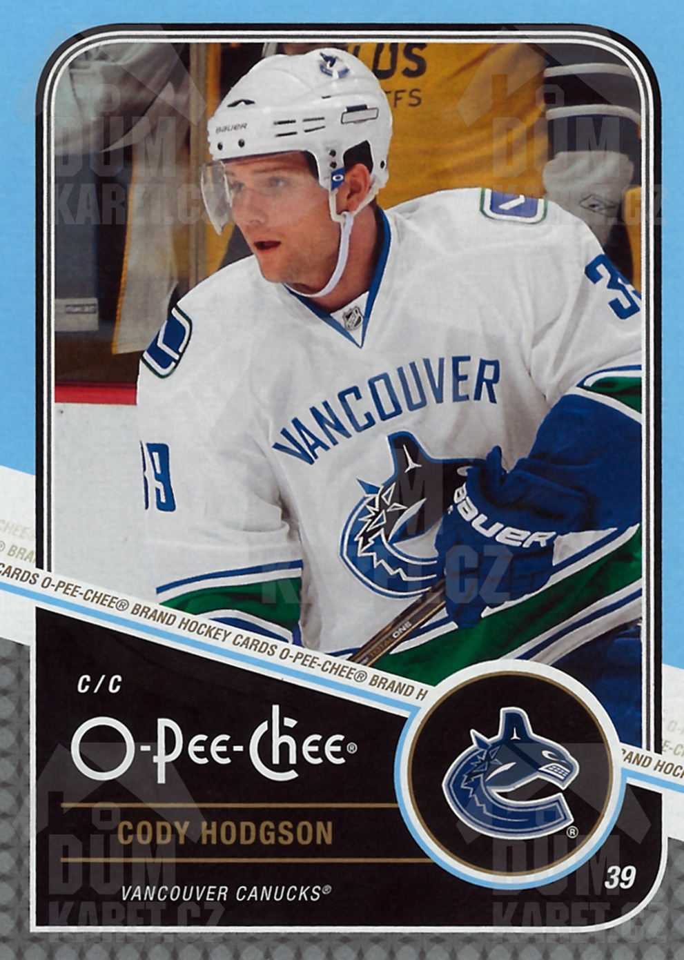 Cody Hodgson - 2011/12 O-Pee-Chee Hockey - #244