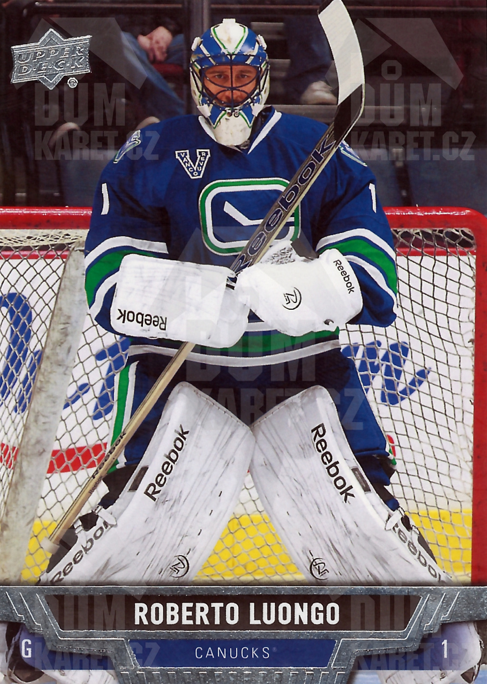 Roberto Luongo - 2013/14 UD Series I. Hockey - #198