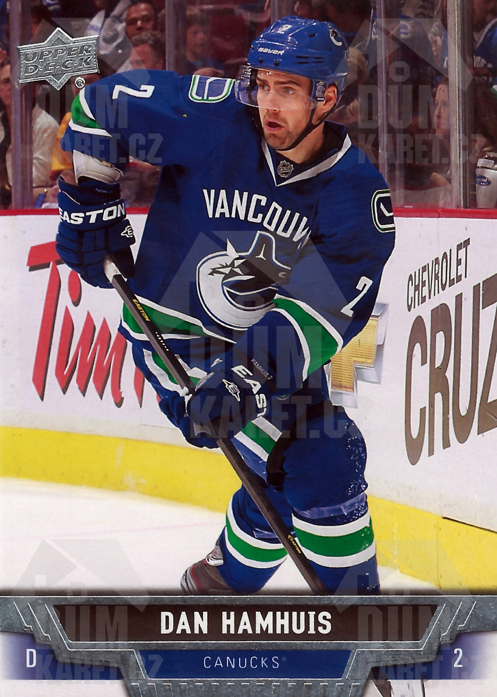 Dan Hamhuis - 2013/14 UD Series I. Hockey - #193