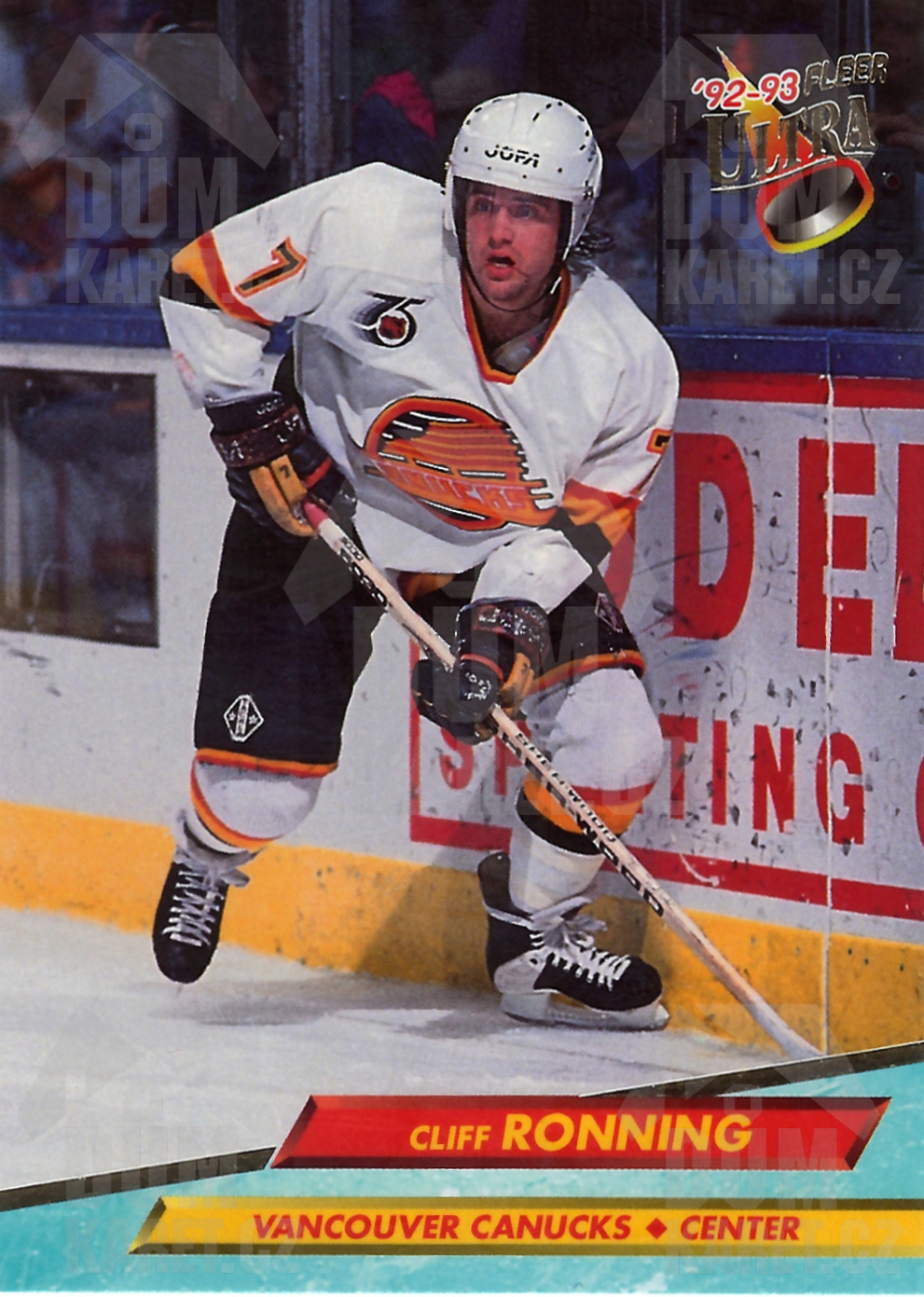 Cliff Ronning - 1992/93 Fleer Ultra Hockey - #227