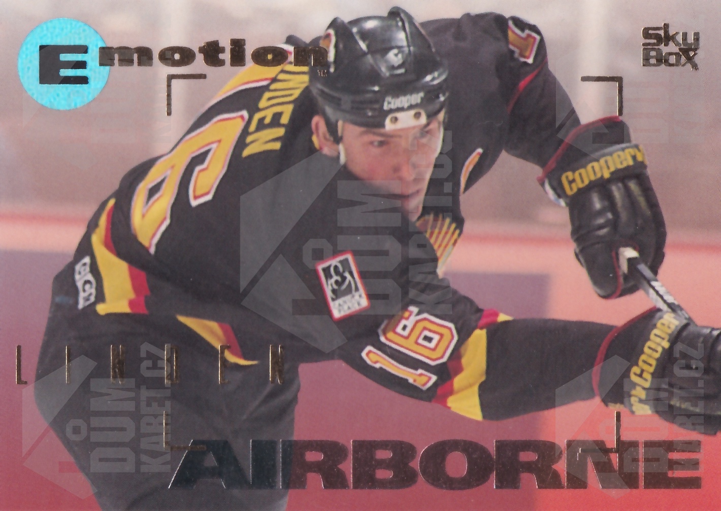 Trevor Linden - 1995/96 SkyBox Emotion - #180