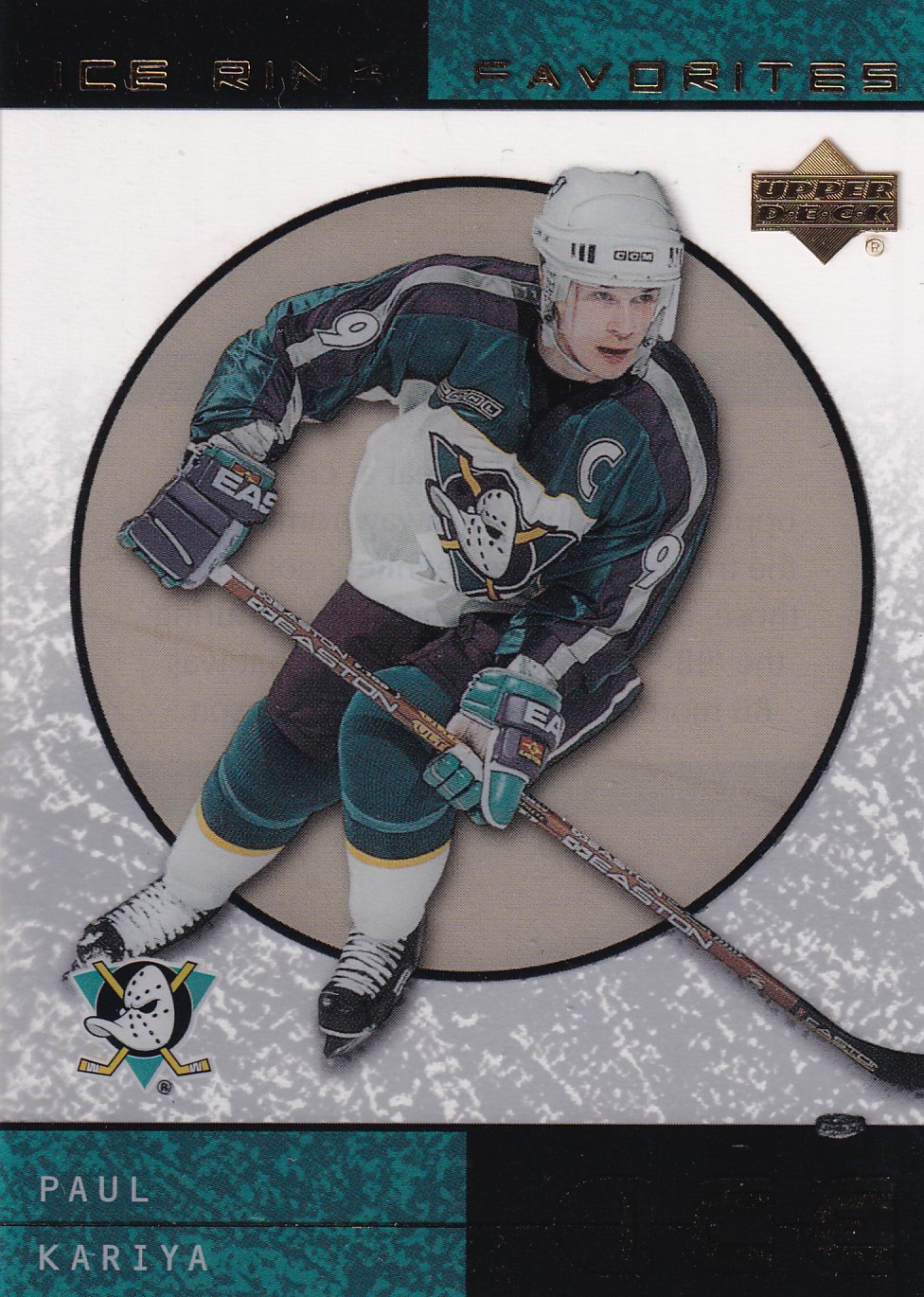 Paul Kariya - 2000/01 UD Ice Hockey - Ice Rink Favorites #FP1