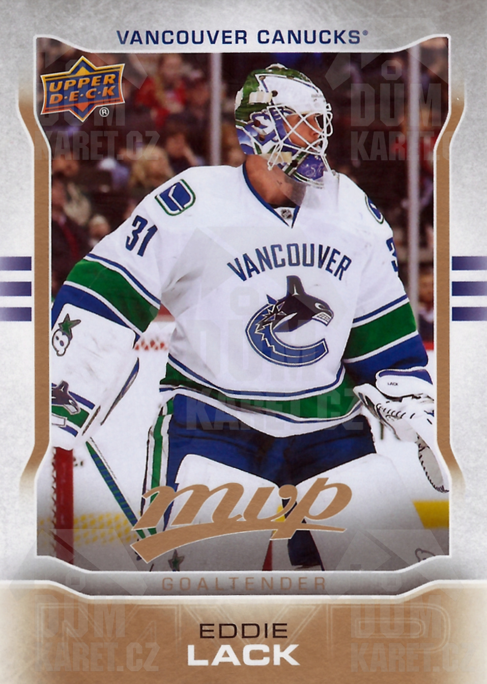 Eddie Lack - 2014/15 MVP Hockey - #193