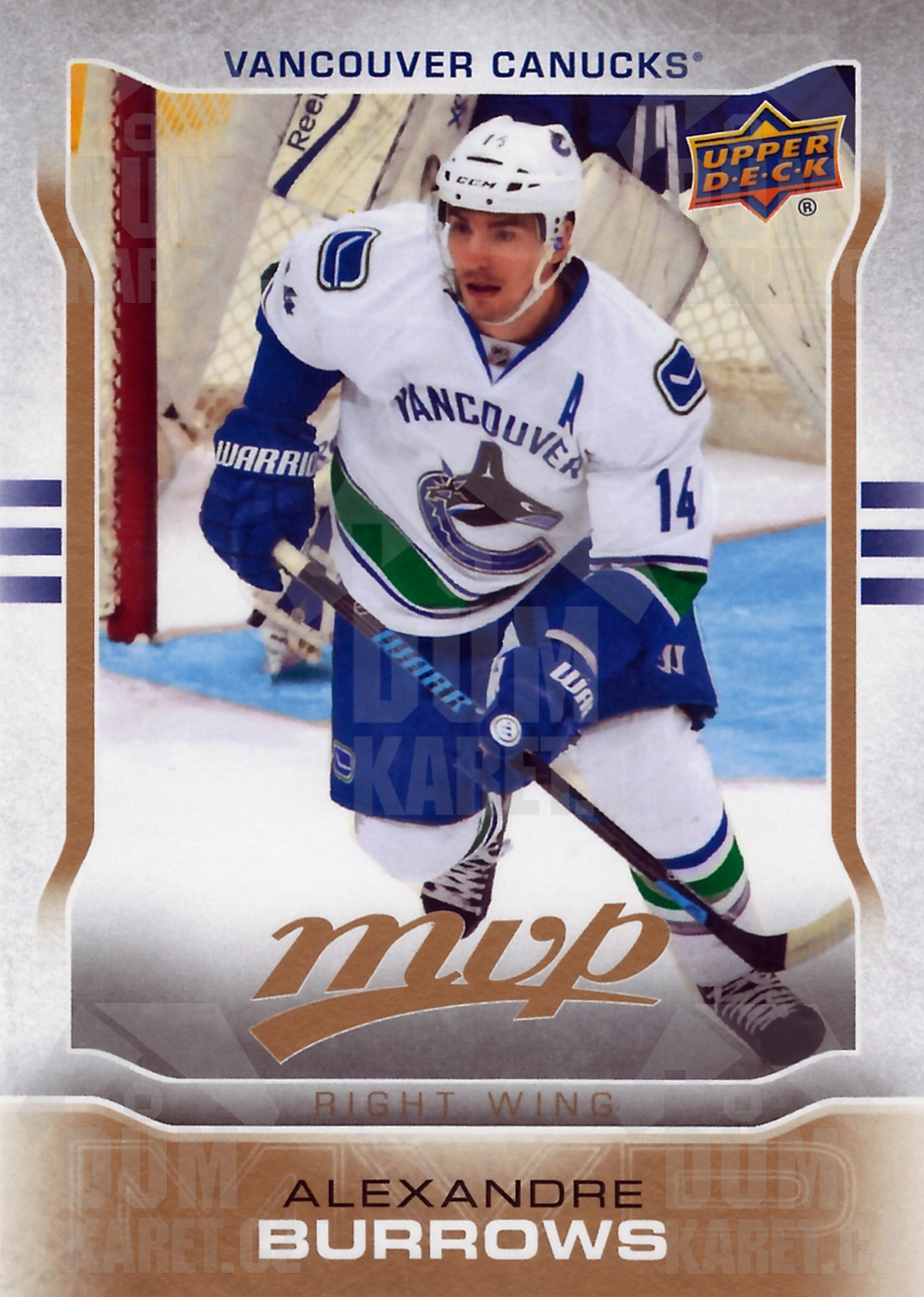 Alexandre Burrows - 2014/15 MVP Hockey - #180