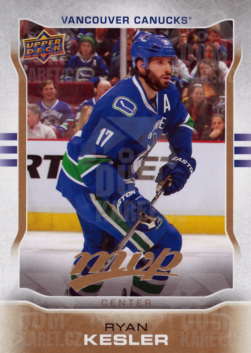 Ryan Kesler - 2014/15 MVP Hockey - #250