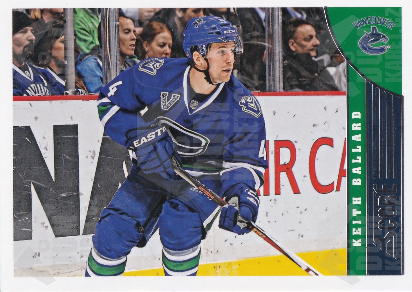 Keith Ballard - 2013/14 Panini Score Hockey - #505