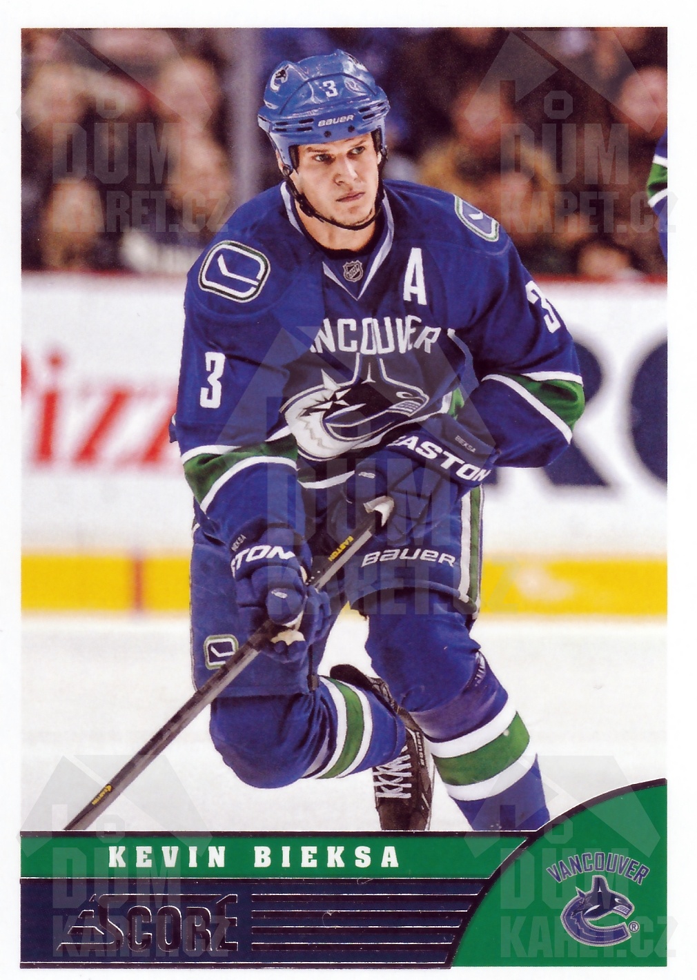 Kevin Bieksa - 2013/14 Panini Score Hockey - #499
