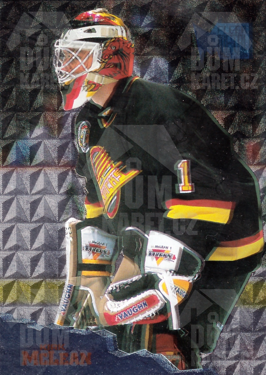 Kirk McLean - 1995/96 Fleer Metal - #152