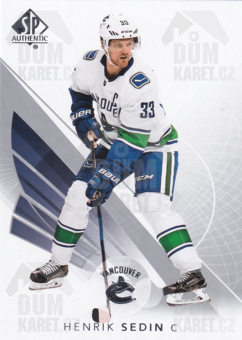 Henrik Sedin - 2017/18 SP Authentic Hockey - #27