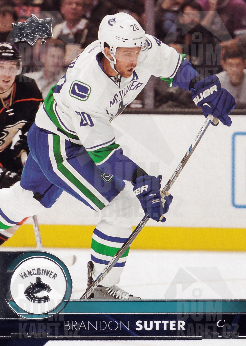 Brandon Sutter - 2017/18 UD Series I. Hockey - #179
