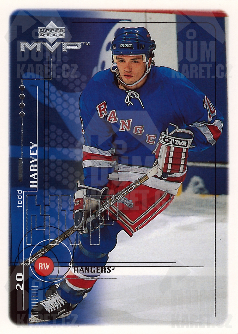Todd Harvey - 1998/99 MVP Hockey - #138
