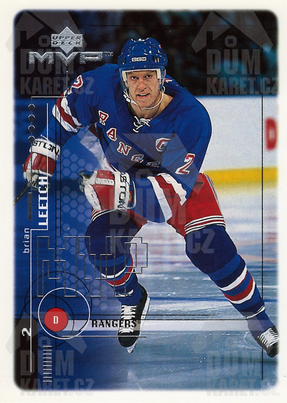 Brian Leetch - 1998/99 MVP Hockey - #133