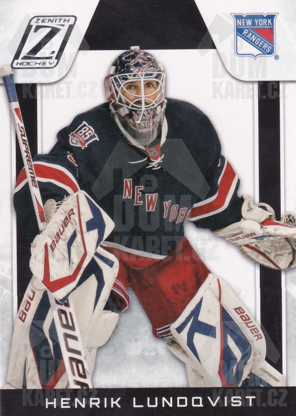 Henrik Lundqvist - 2010/11 Panini Zenith Hockey - #67