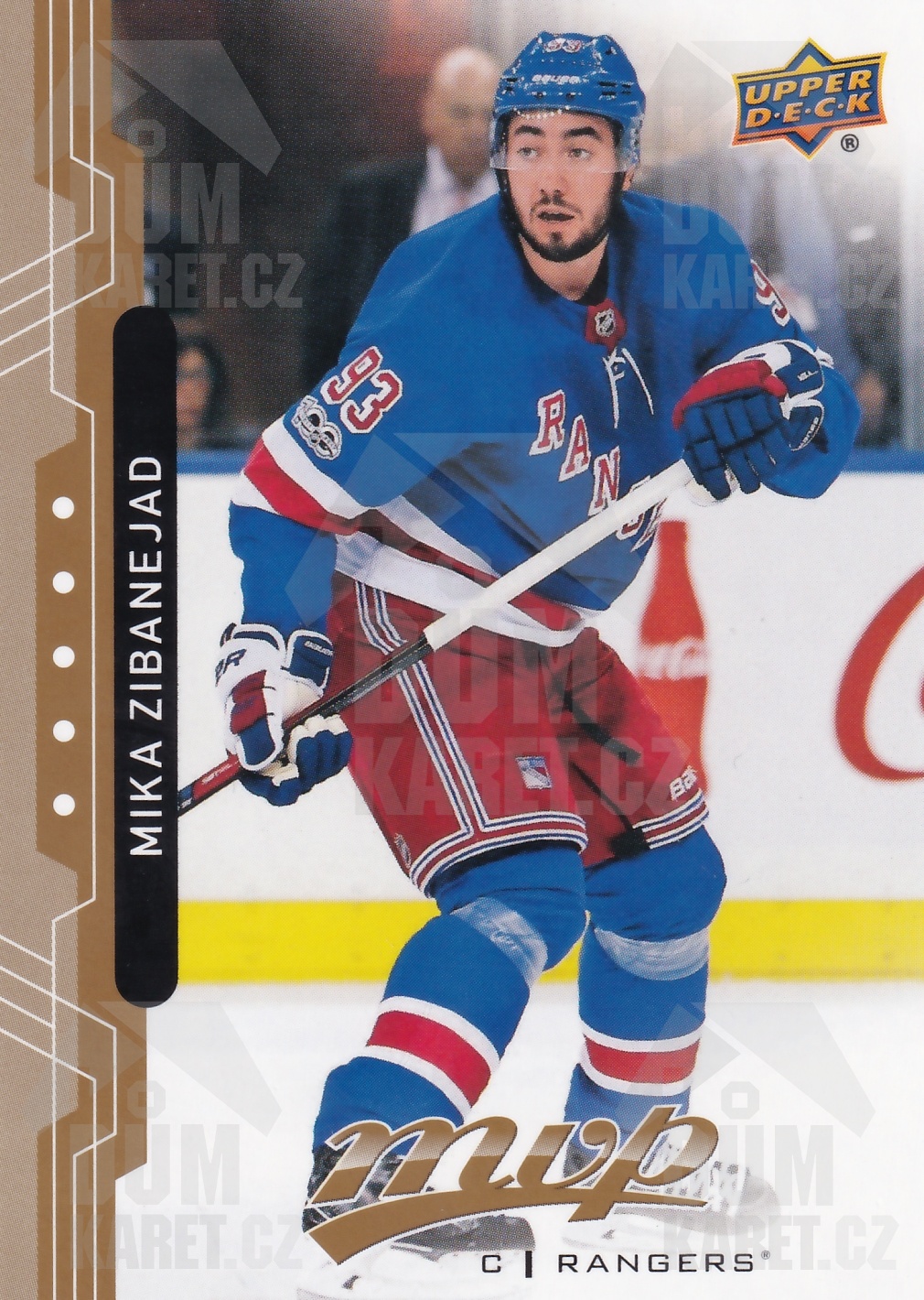 Mika Zibanejad - 2018/19 MVP Hockey - #72