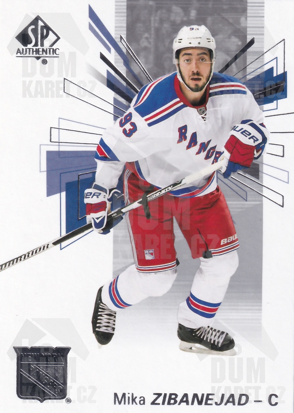 Mika Zibanejad - 2016/17 SP Authentic Hockey - #6