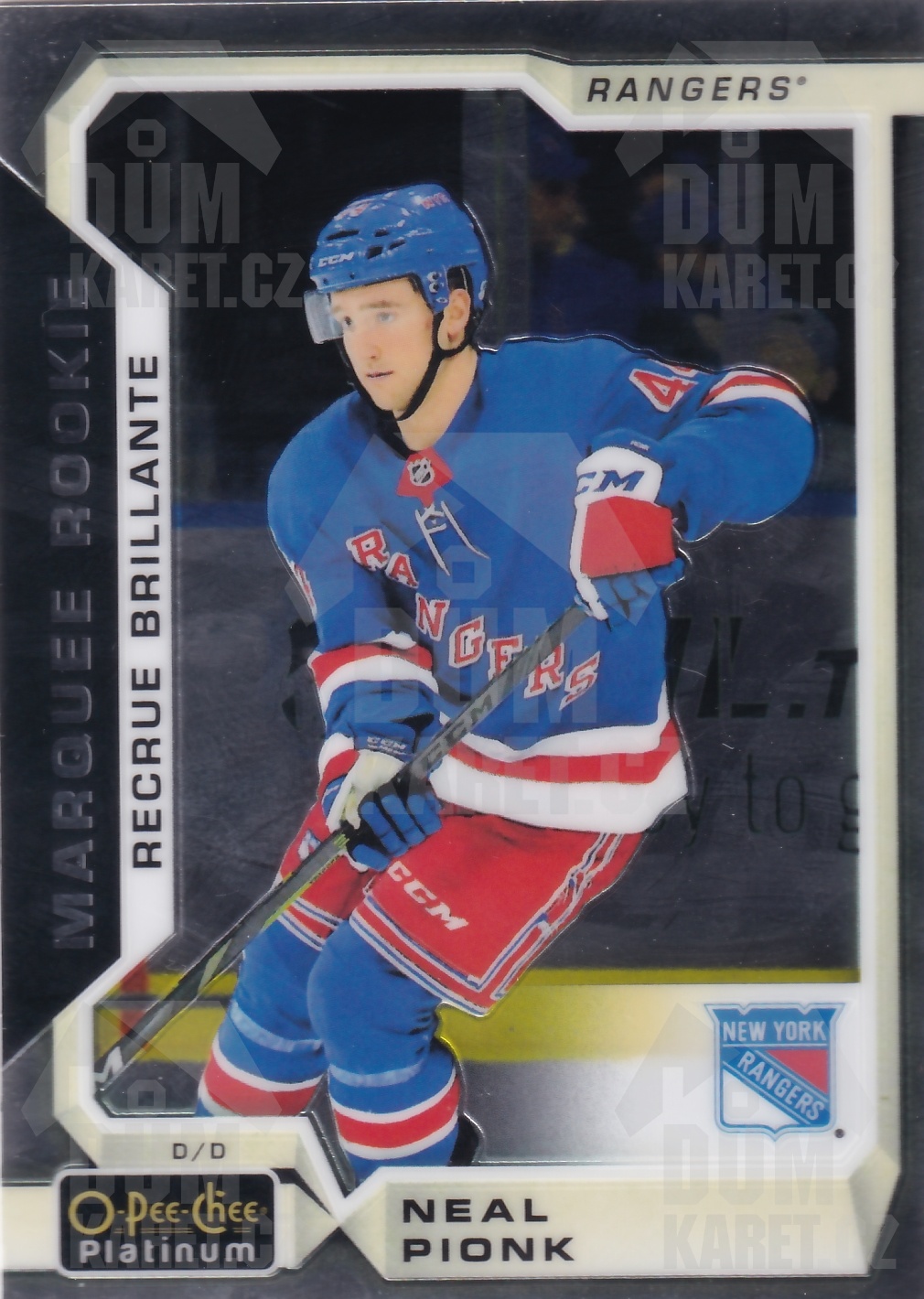Neal Pionk - 2018/19 OPC Platinum Hockey - Marquee Rookie - #178
