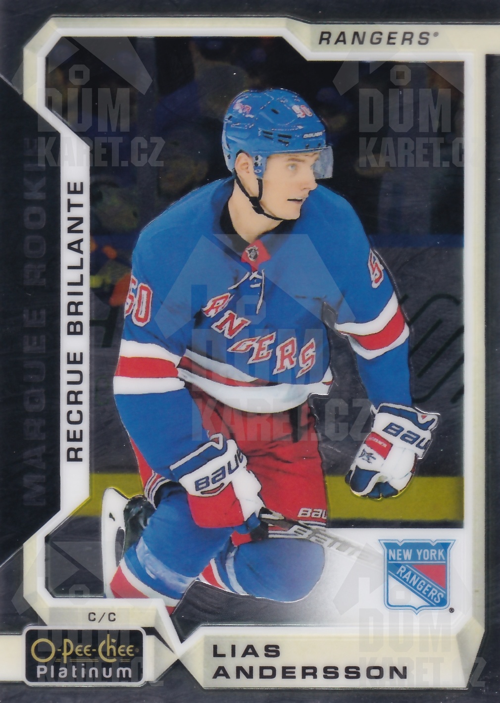 Lias Andersson - 2018/19 OPC Platinum Hockey - Marquee Rookie - #158