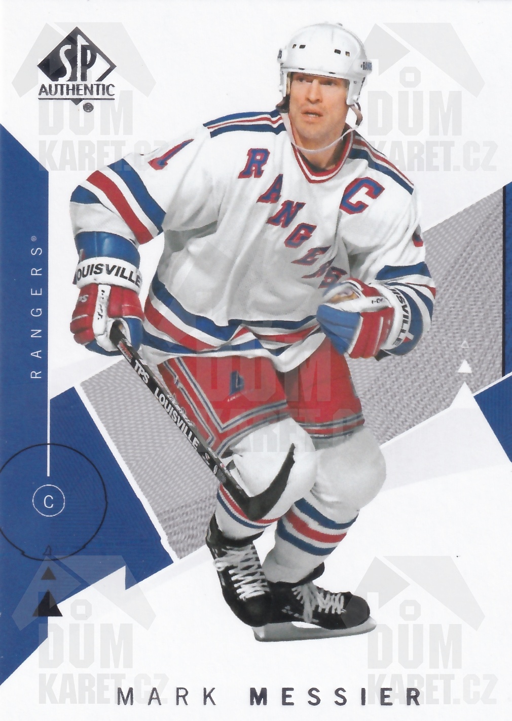 Mark Messier - 2018/19 SP Authentic Hockey - #100