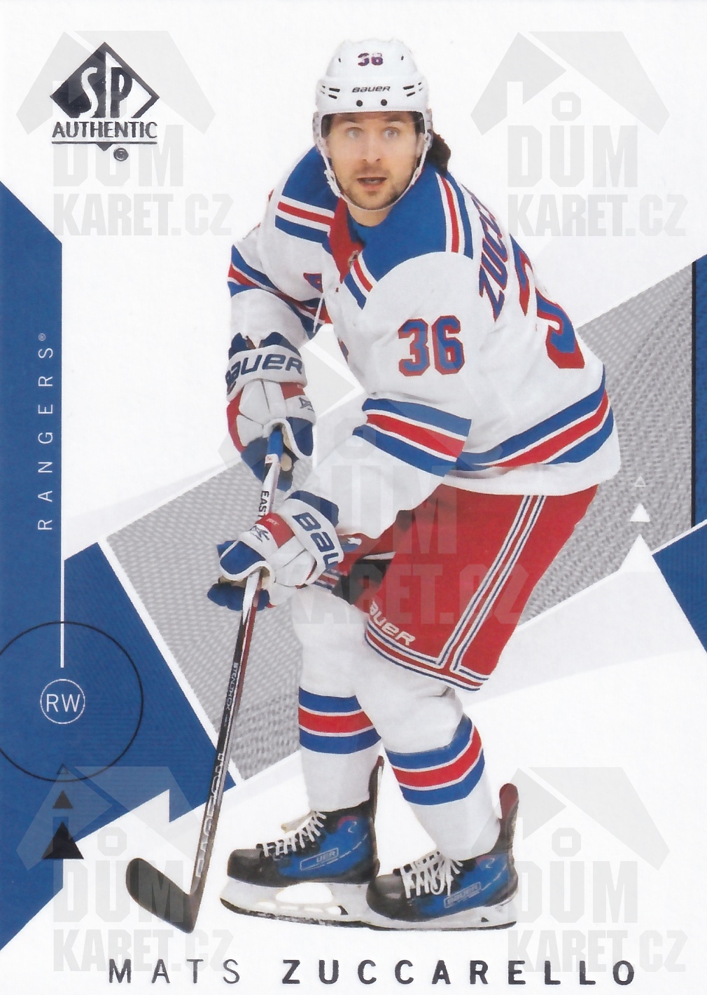 Mats Zuccarello - 2018/19 SP Authentic Hockey - #92