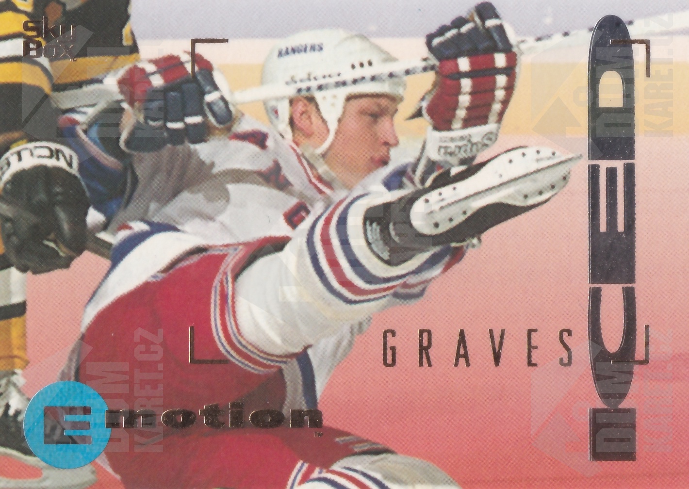 Adam Graves - 1995/96 SkyBox Emotion - #112