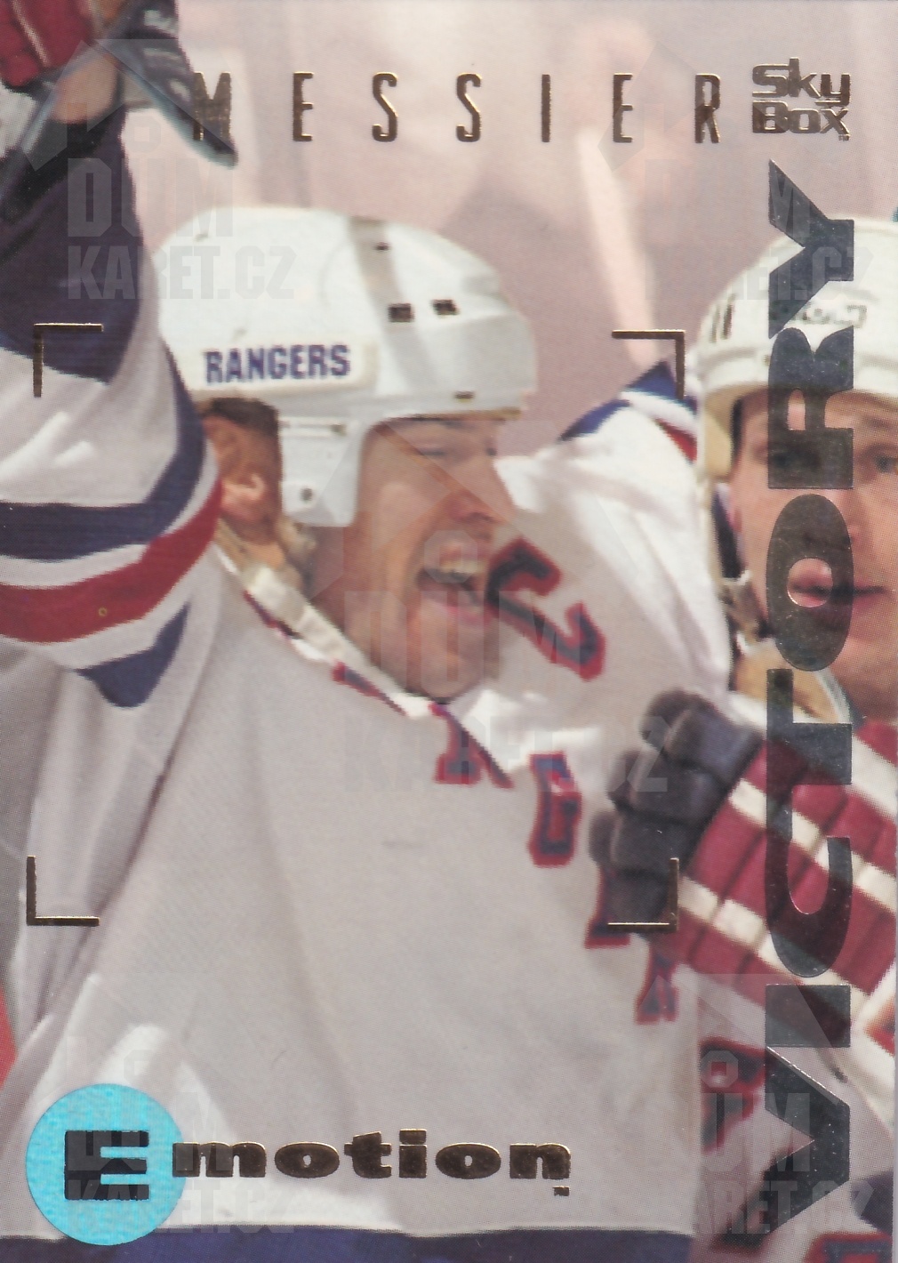 Mark Messier - 1995/96 SkyBox Emotion - #116