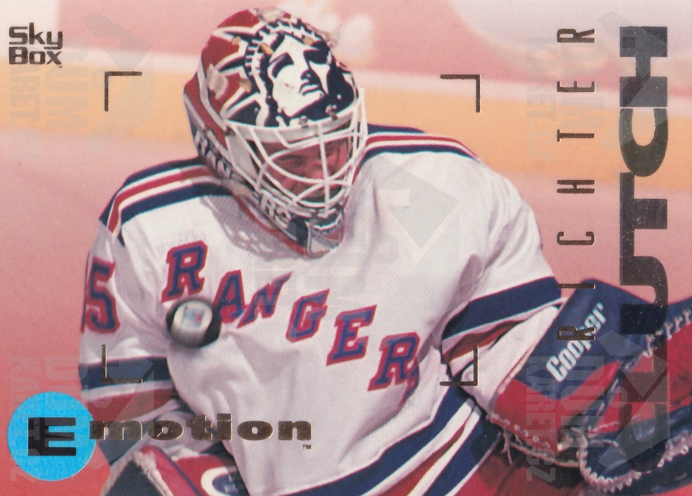 Mike Richter - 1995/96 SkyBox Emotion - #117