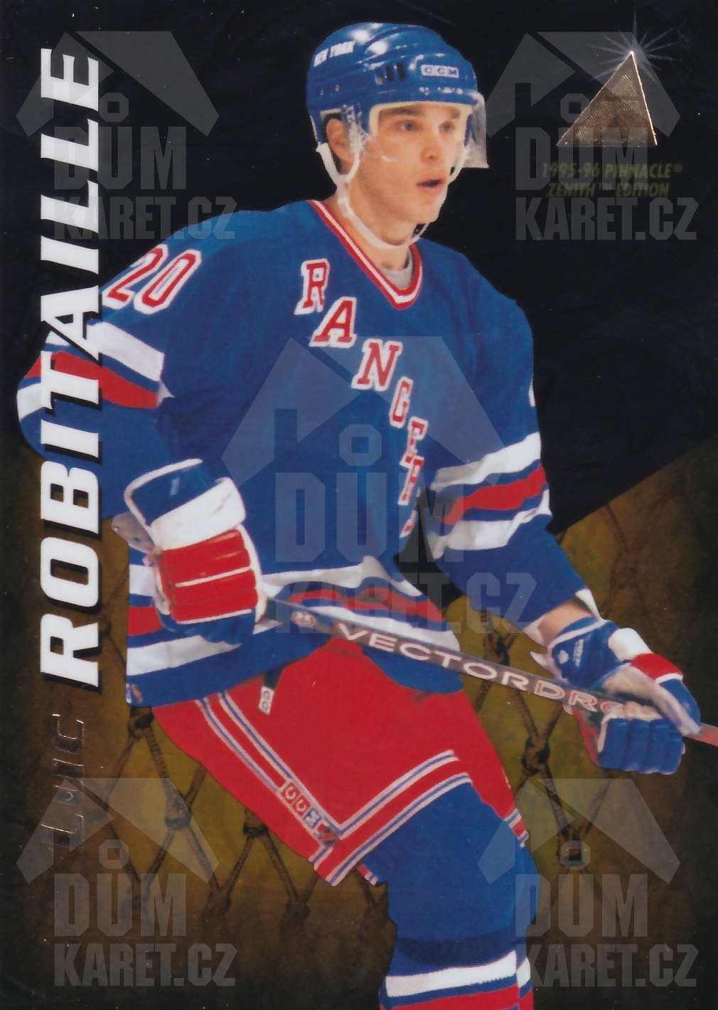 Luc Robitaille - 1995/96 Pinnacle Zenith - #48