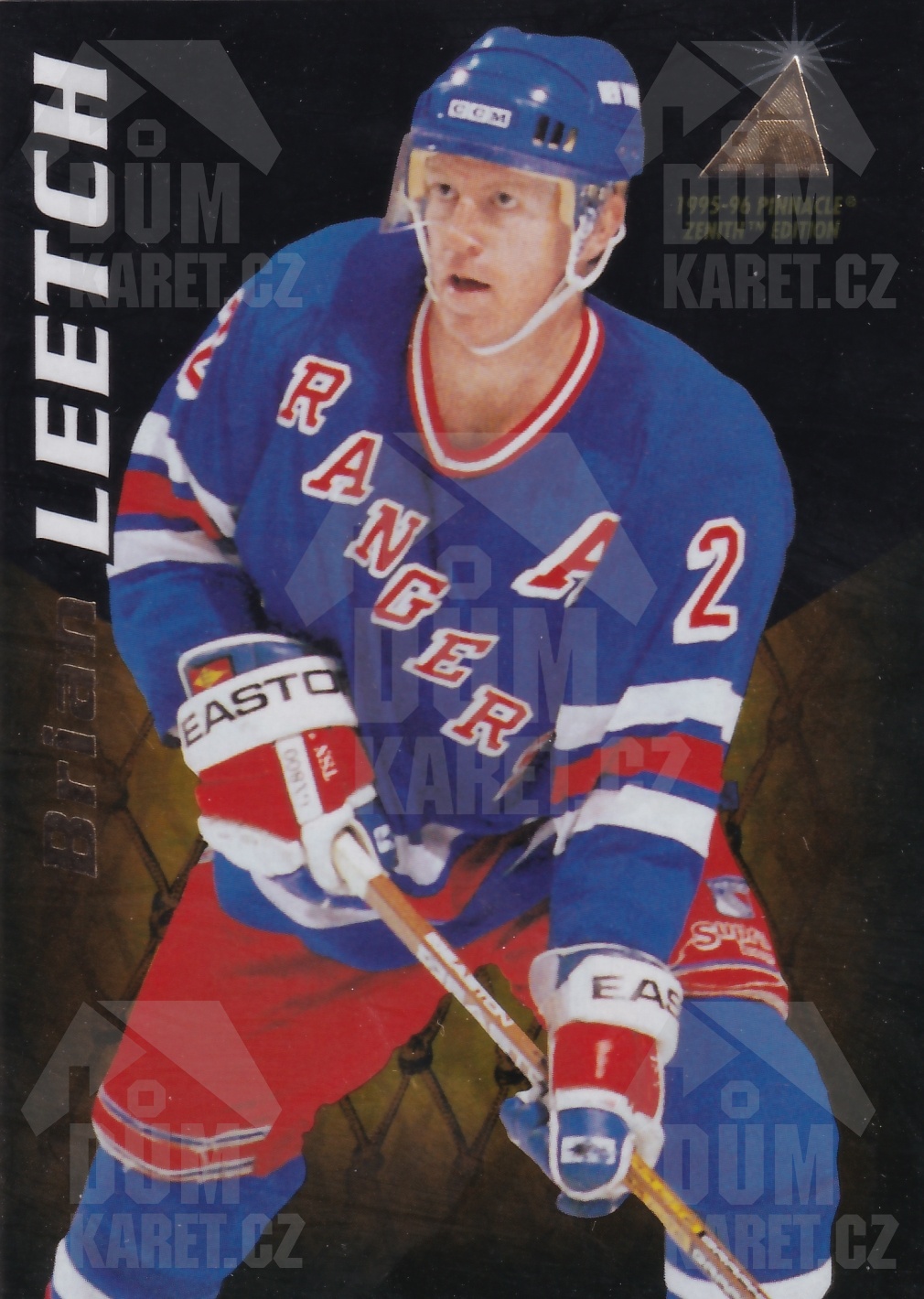 Brian Leetch - 1995/96 Pinnacle Zenith - #32