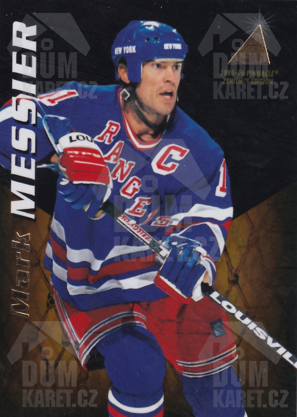 Mark Messier - 1995/96 Pinnacle Zenith - #18
