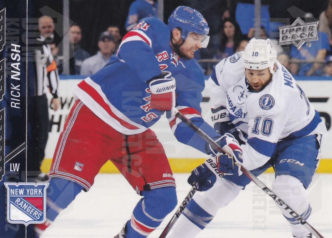Rick Nash - 2015/16 UD Series I. Hockey - #130