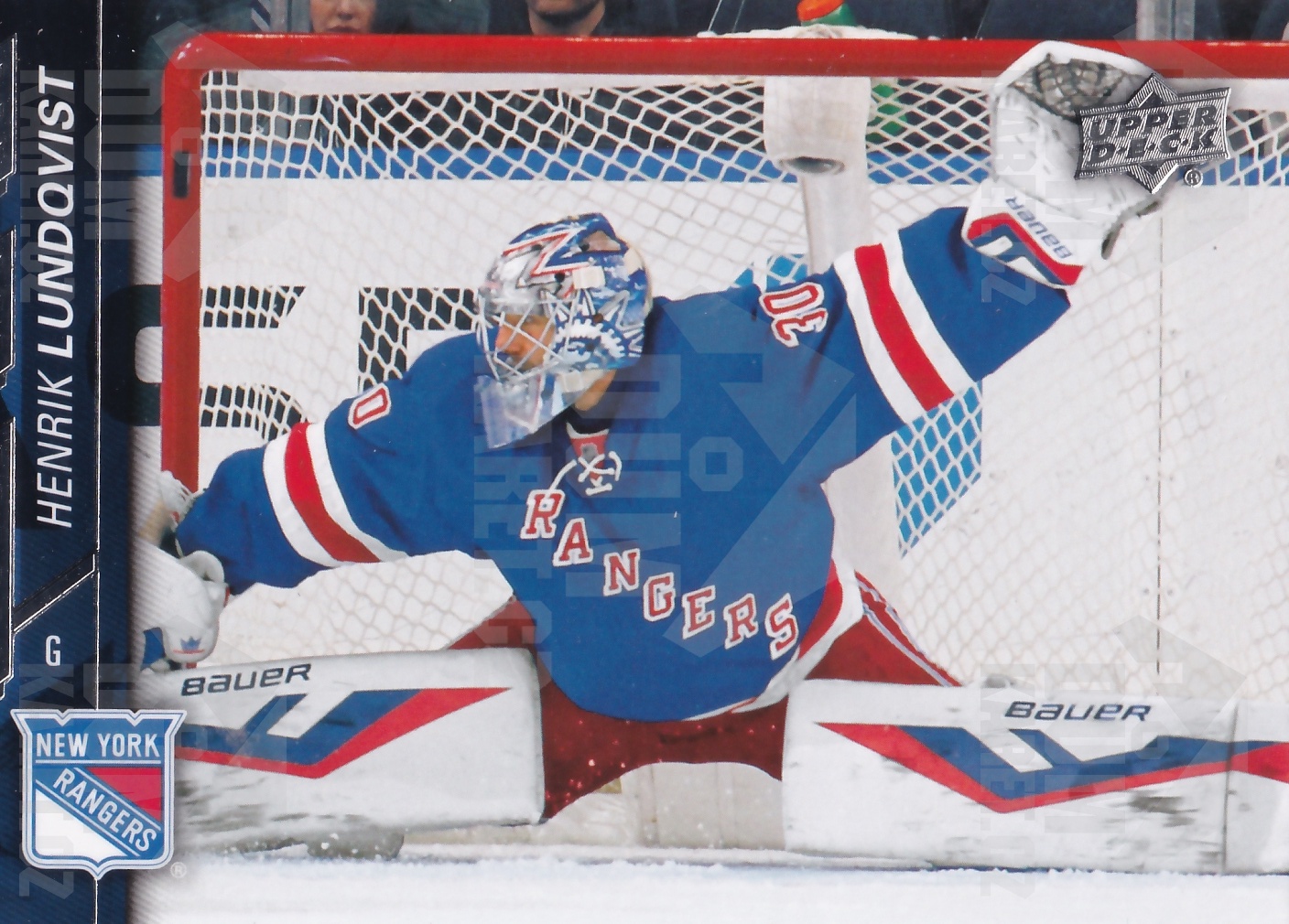 Henrik Lundqvist - 2015/16 UD Series II. Hockey - #382