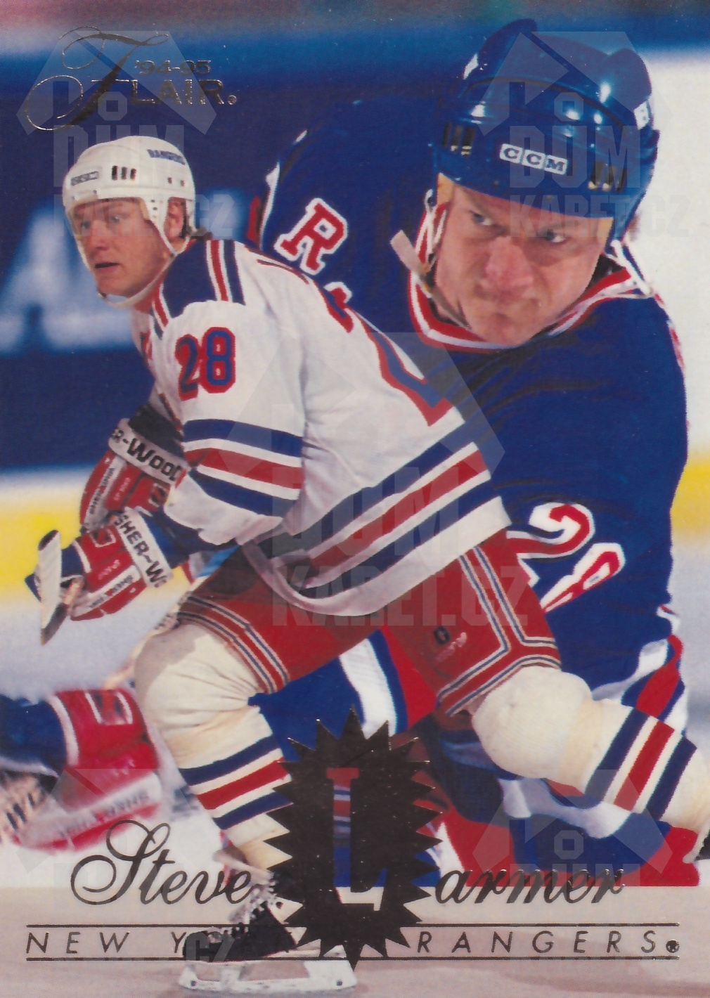 Steve Larmer - 1994/95 Flair Hockey - #113