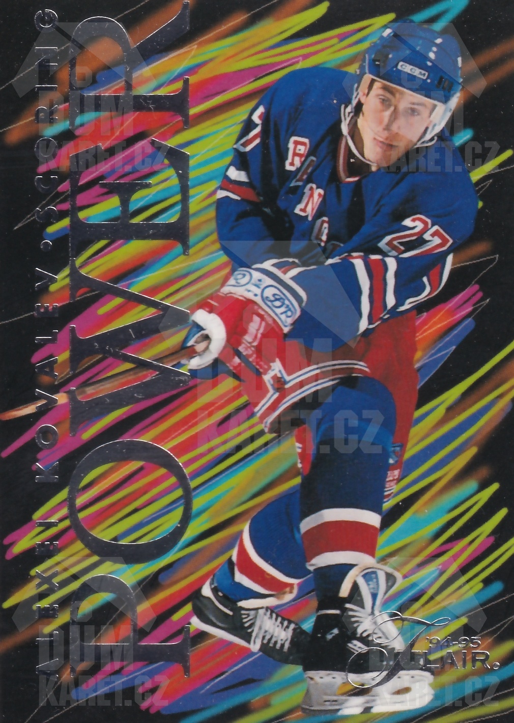 Alexei Kovalev - 1994/95 Flair Hockey - Scoring Power - 4 of 10