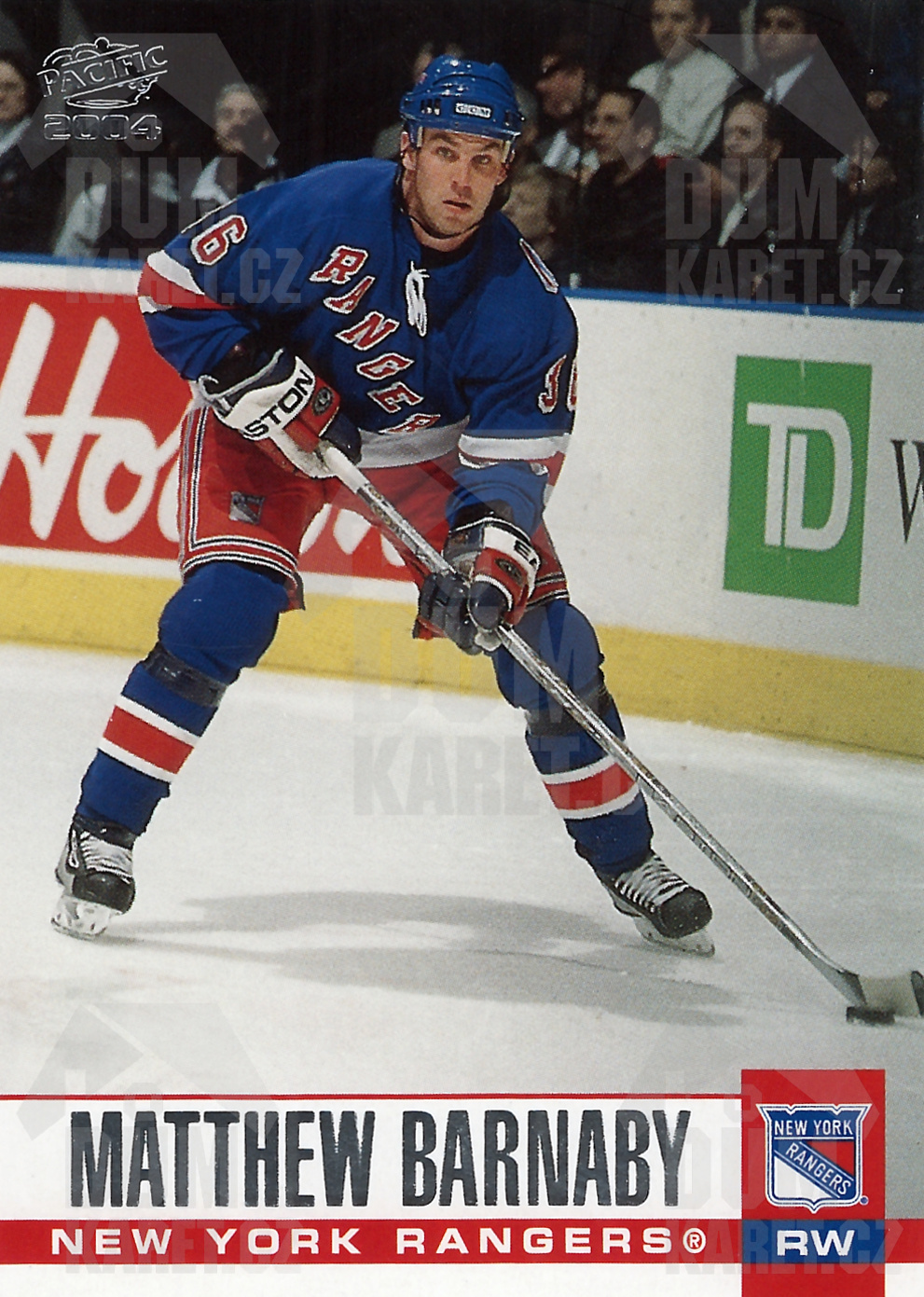 Matthew Barnaby - 2003/04 Pacific Hockey - #219