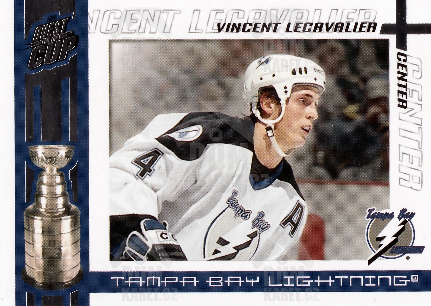 Vincent Lecavalier - 2003/04 Quest For The Cup - #92