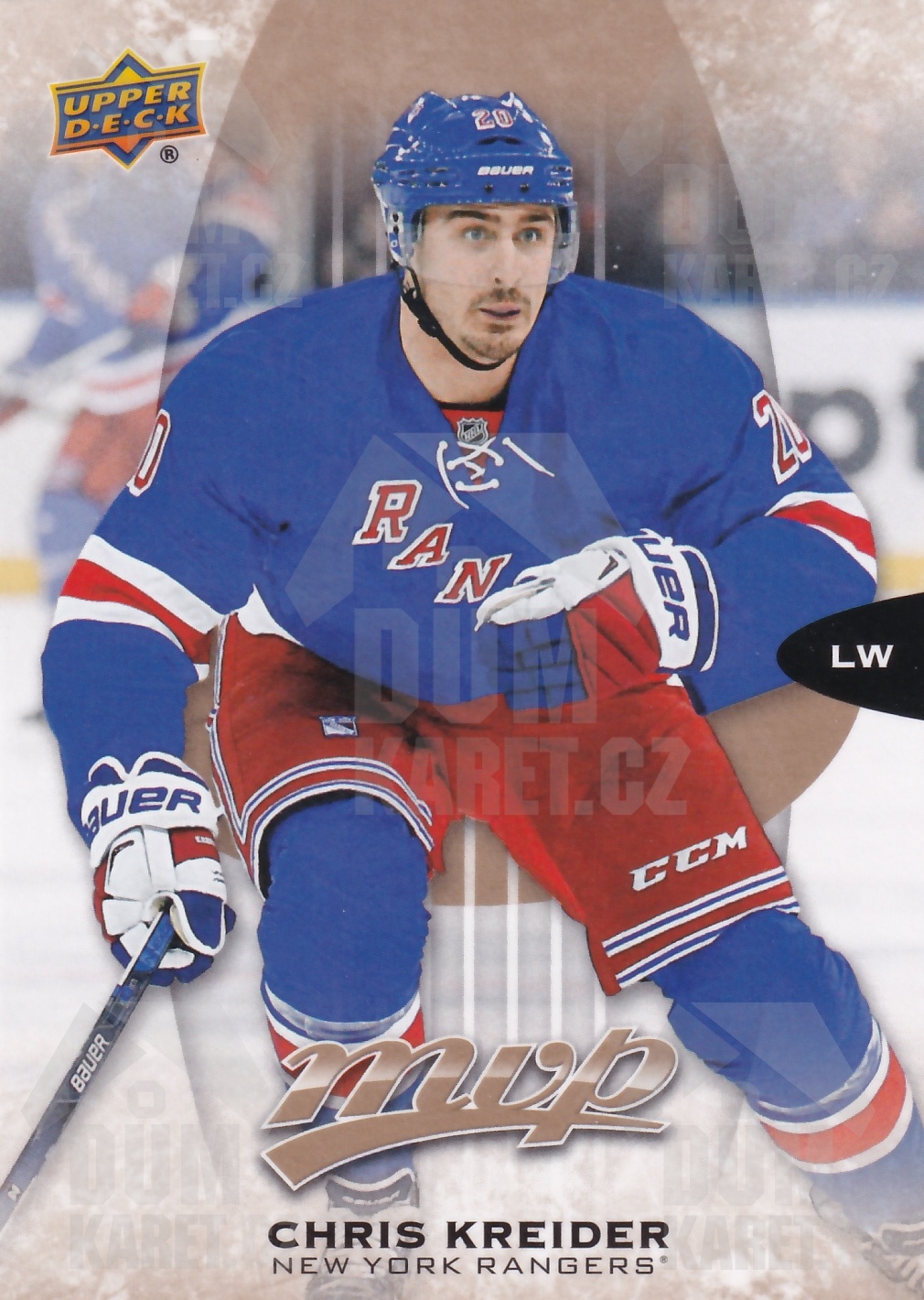 Chris Kreider - 2016/17 MVP Hockey - #196