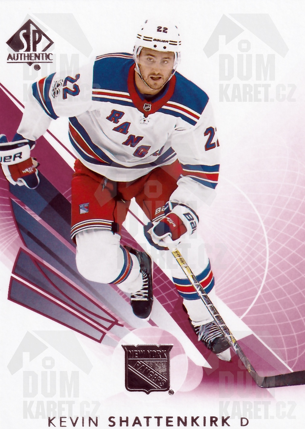Kevin Shattenkirk - 2017/18 SP Authentic Hockey - Red - #72