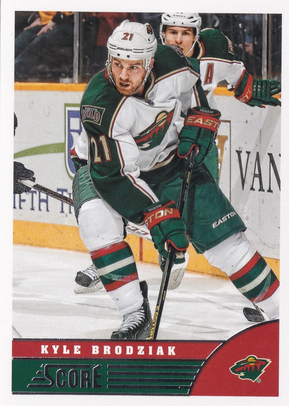 Kyle Brodziak - 2013/14 Panini Score Hockey - #246