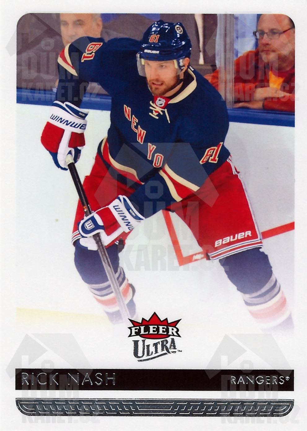 Rick Nash - 2014/15 Fleer Ultra Hockey - #119