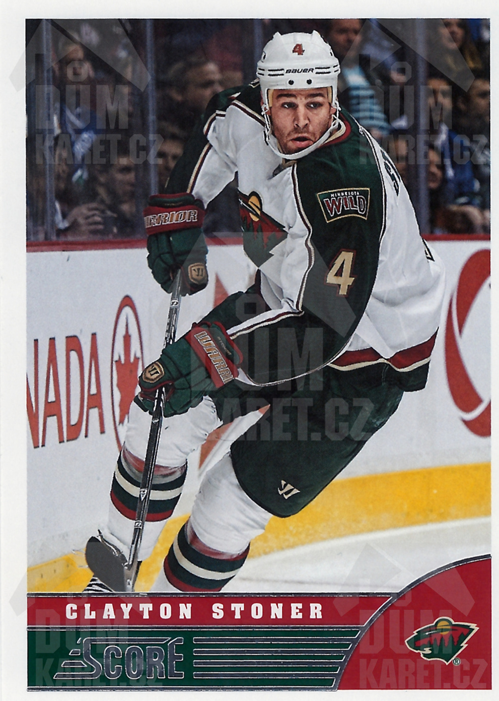 Clayton Stoner - 2013/14 Panini Score Hockey - #248