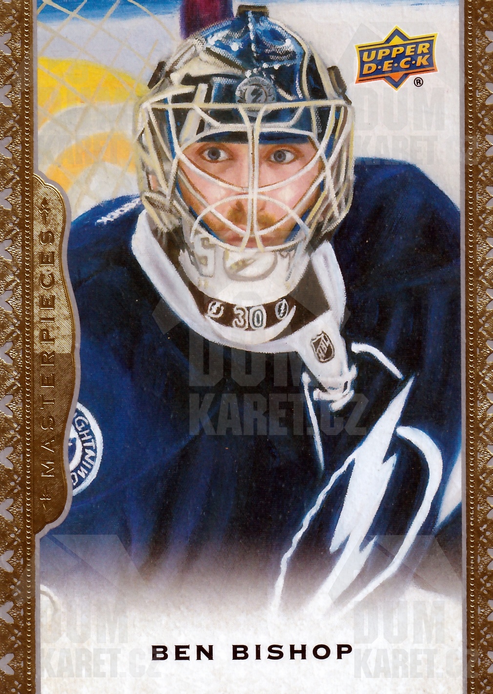 Ben Bishop - 2014/15 UD Masterpieces Hockey - #39