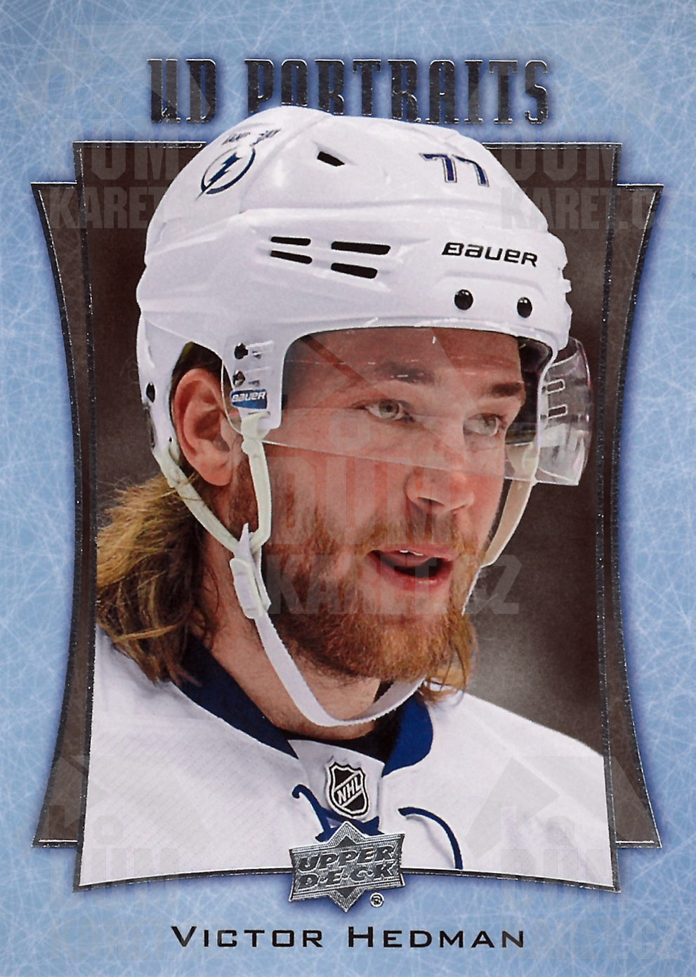 Victor Hedman - 2016/17 UD Series I. Hockey - Portraits - #P-26