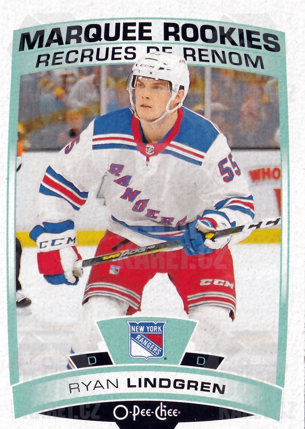 Ryan Lindgren - 2019/20 O-Pee-Chee Hockey - Marquee Rookies - #516