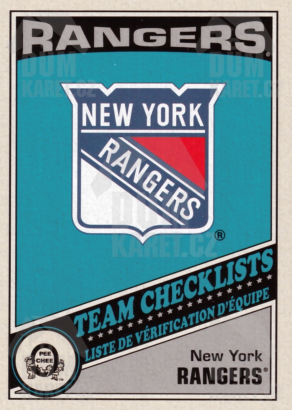 Team Checklist - 2019/20 O-Pee-Chee Hockey - #570