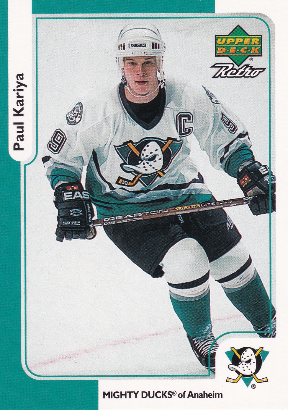 Paul Kariya - 1999/00 UD Retro Hockey - #MCD1